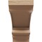 Ekena Millwork 9"W x 27"D x 18"H Classic Diane Rough Cedar Woodgrain TimberThane Corbel, Primed Tan CORUR09X27X18DIARCPR - alternate 4